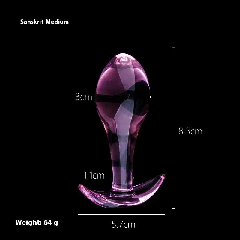 Crystal Glass Stick Transparent For Women - ROMANCE
