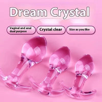 Crystal Glass Stick Transparent For Women - ROMANCE