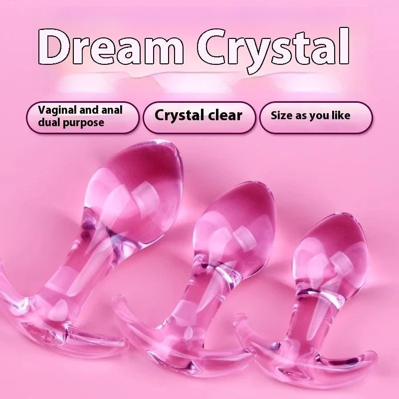 Crystal Glass Stick Transparent For Women - ROMANCE