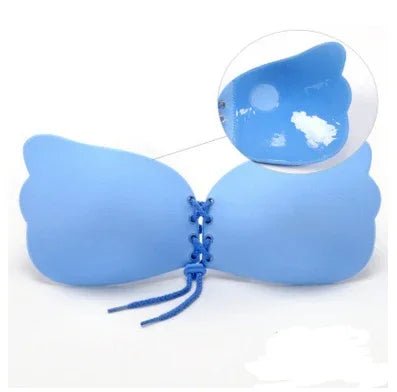 Invisible Adhesive Strapless Bra - Push Up Support for Backless Outfits - ROMANCE