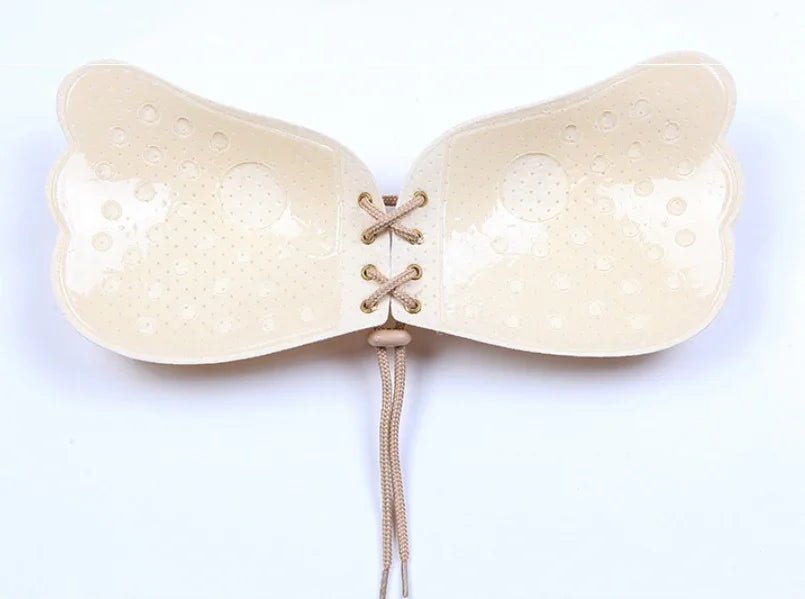 Invisible Adhesive Strapless Bra - Push Up Support for Backless Outfits - ROMANCE