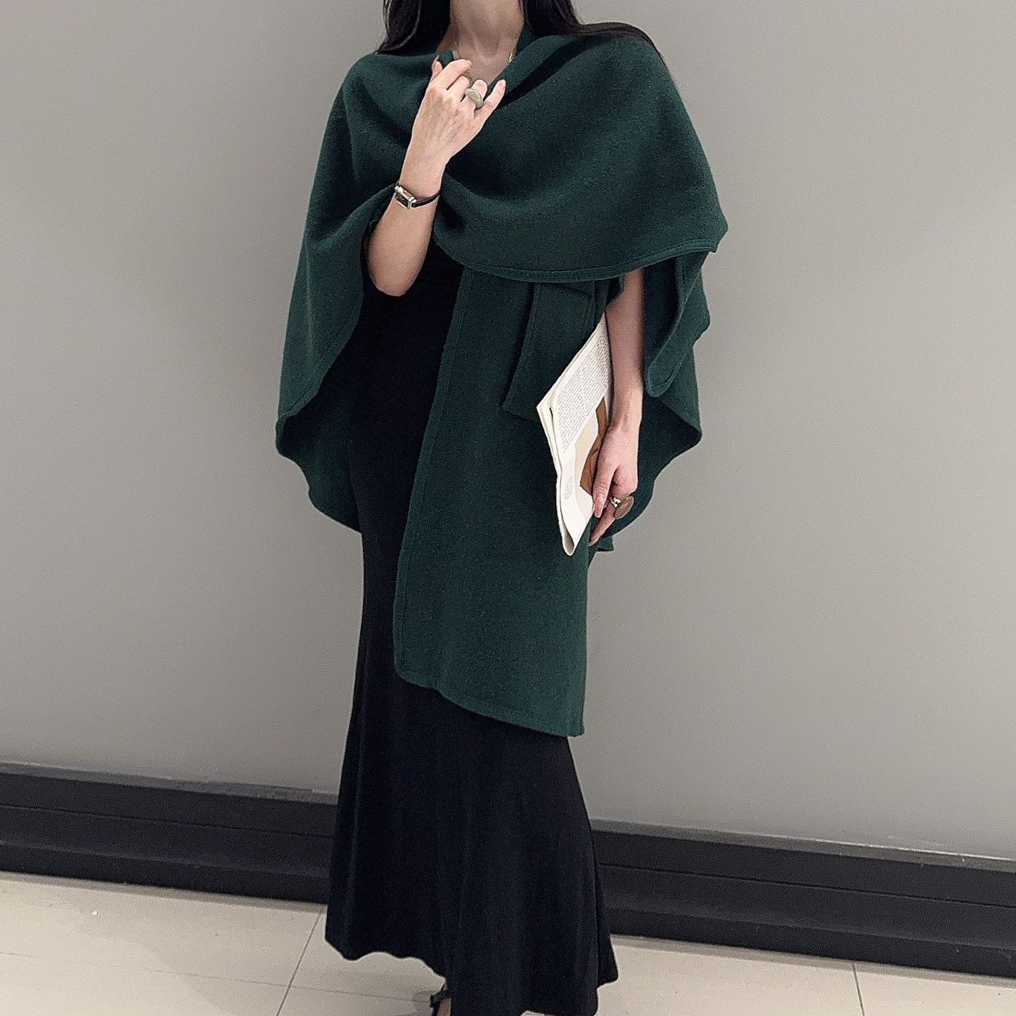 Oversized Knitted Cardigan - Cozy Baggy Coat for Women | Gothic Fashion - ROMANCE