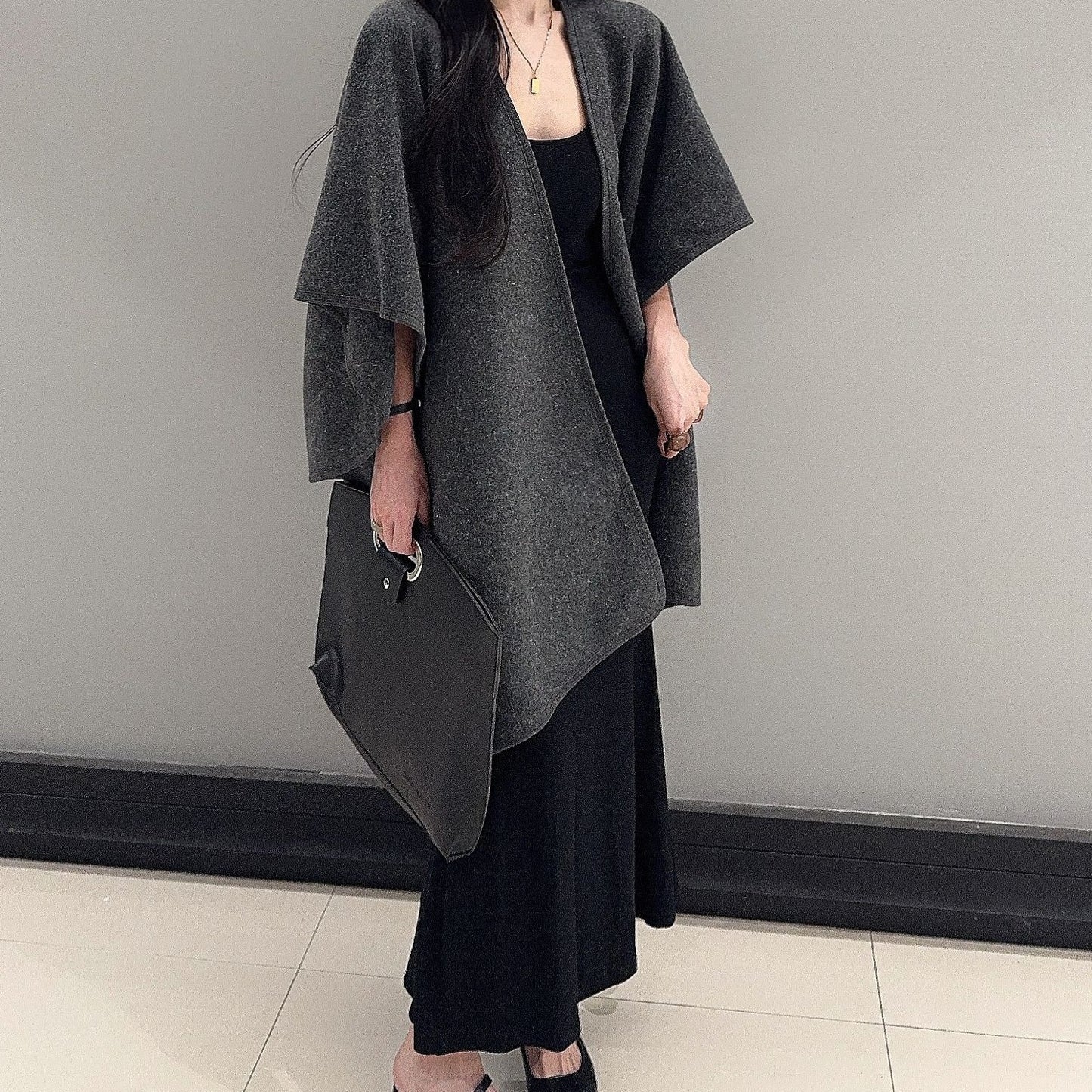 Oversized Knitted Cardigan - Cozy Baggy Coat for Women | Gothic Fashion - ROMANCE
