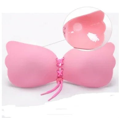 Invisible Adhesive Strapless Bra - Push Up Support for Backless Outfits - ROMANCE