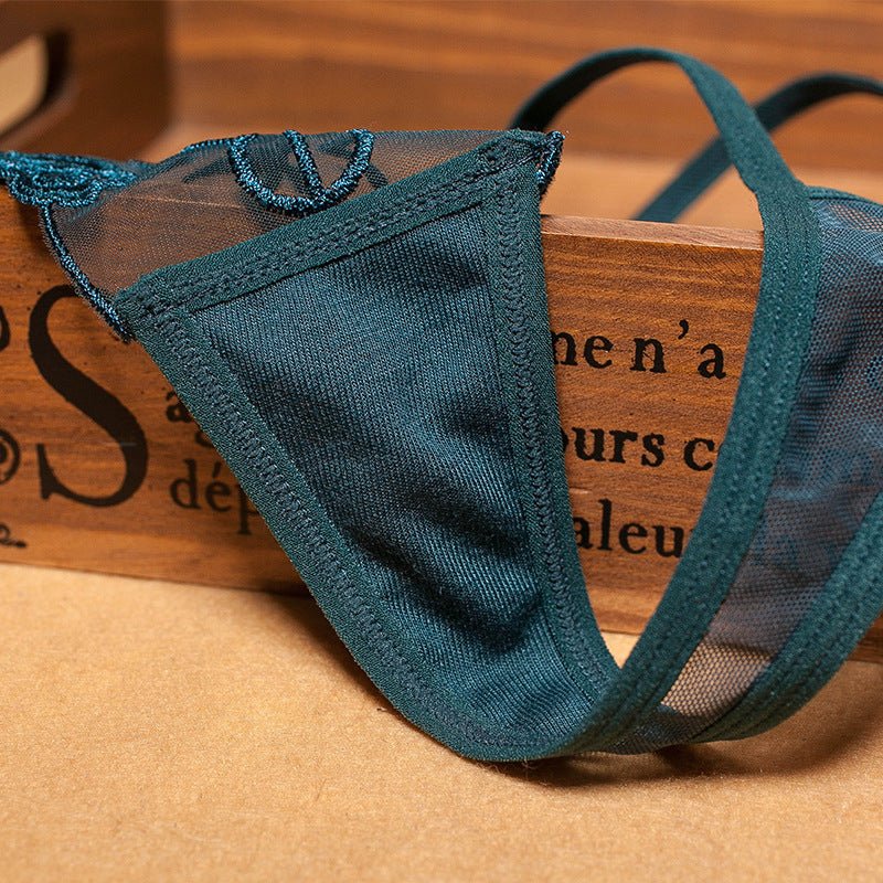 Lace Thong Panties Underwear - ROMANCE