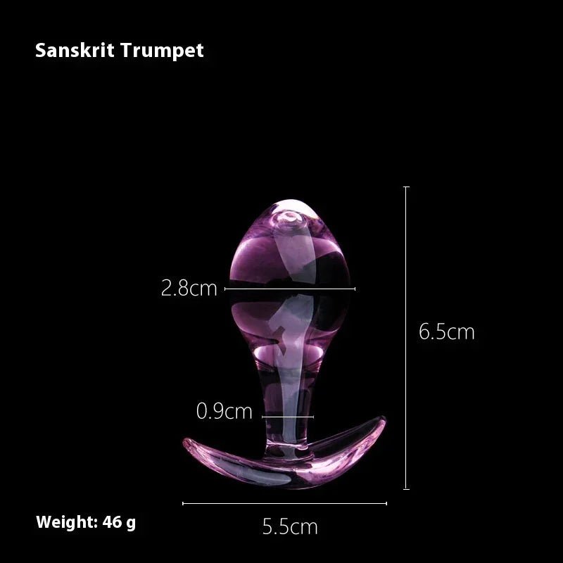 Crystal Glass Stick Transparent For Women - ROMANCE