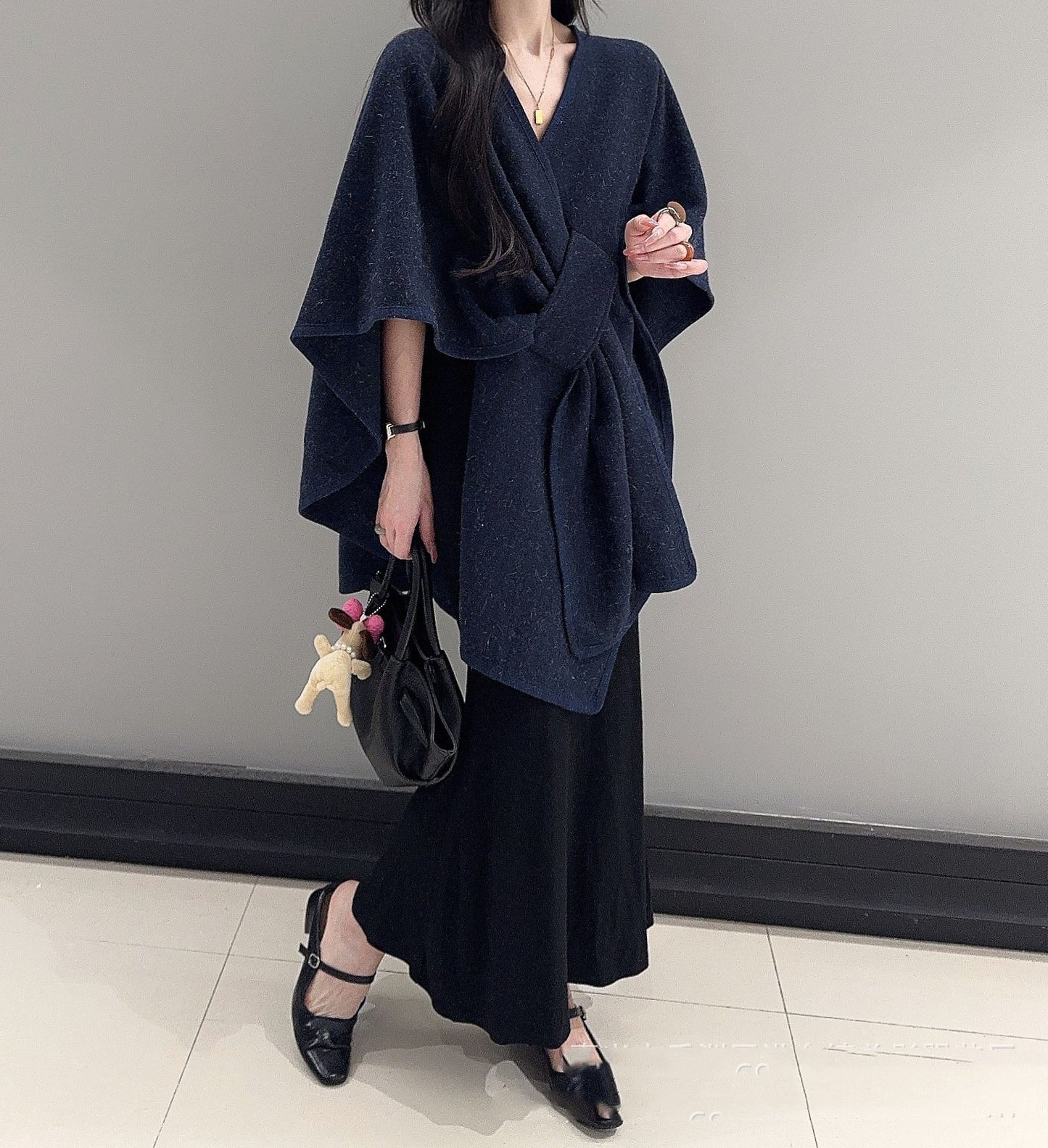 Oversized Knitted Cardigan - Cozy Baggy Coat for Women | Gothic Fashion - ROMANCE