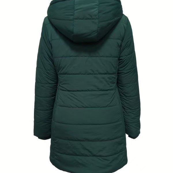 Women's Quilted Cotton - Padded Winter Jacket - Warm Puffer Coat - ROMANCE