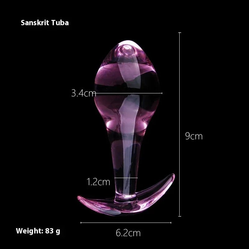 Crystal Glass Stick Transparent For Women - ROMANCE