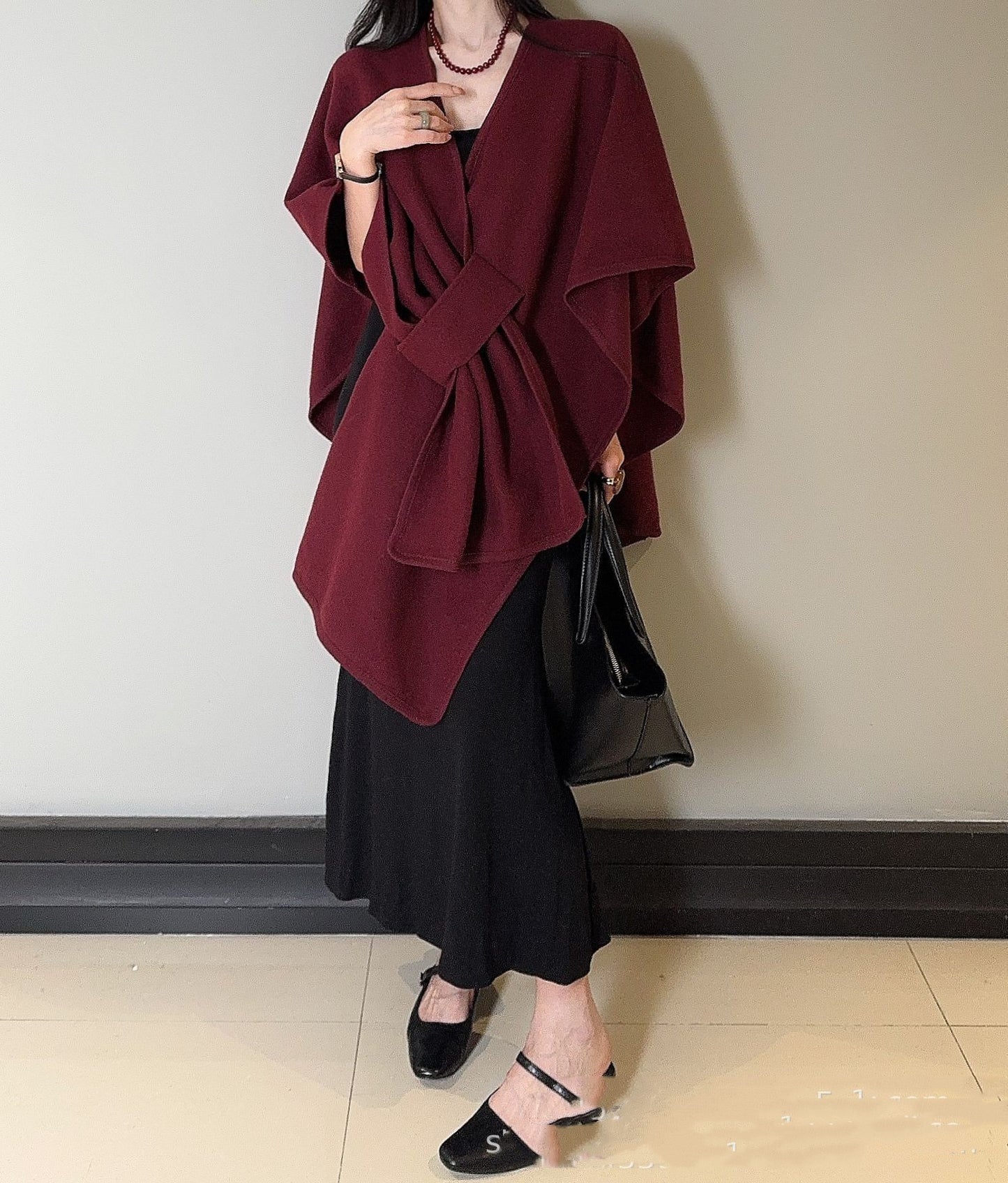 Oversized Knitted Cardigan - Cozy Baggy Coat for Women | Gothic Fashion - ROMANCE