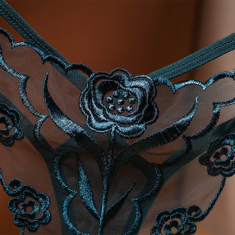 Lace Thong Panties Underwear - ROMANCE