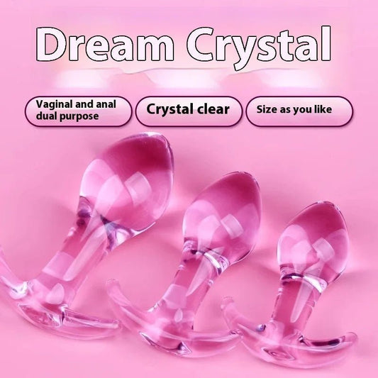 Crystal Glass Stick Transparent For Women - ROMANCE