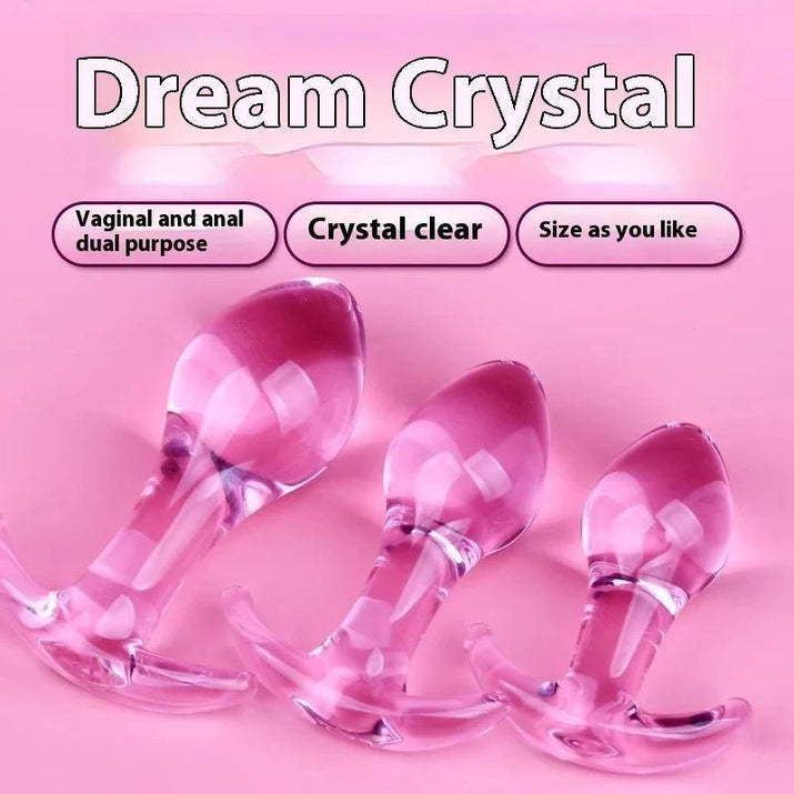 Crystal Glass Stick Transparent For Women - ROMANCE