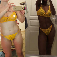 Bikini split sexy underwear pajamas - ROMANCE