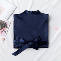 Bridesmaid Red Bridal Dressing Gown - ROMANCE