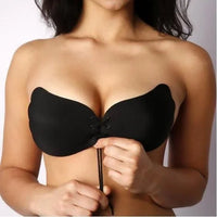 Invisible Adhesive Strapless Bra - Push Up Support for Backless Outfits - ROMANCE
