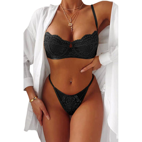 Bikini split sexy underwear pajamas - ROMANCE