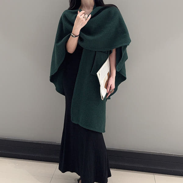 Oversized Knitted Cardigan - Cozy Baggy Coat for Women | Gothic Fashion - ROMANCE