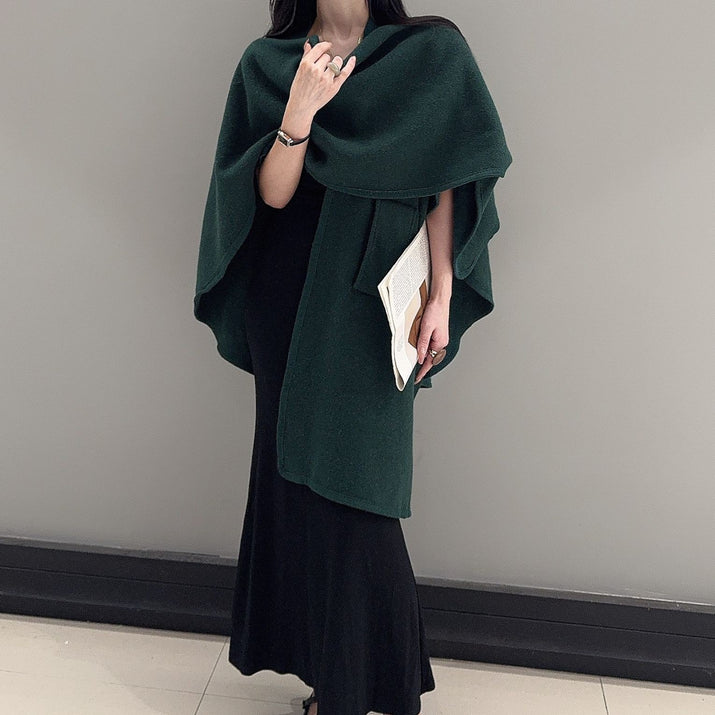 Oversized Knitted Cardigan - Cozy Baggy Coat for Women | Gothic Fashion - ROMANCE