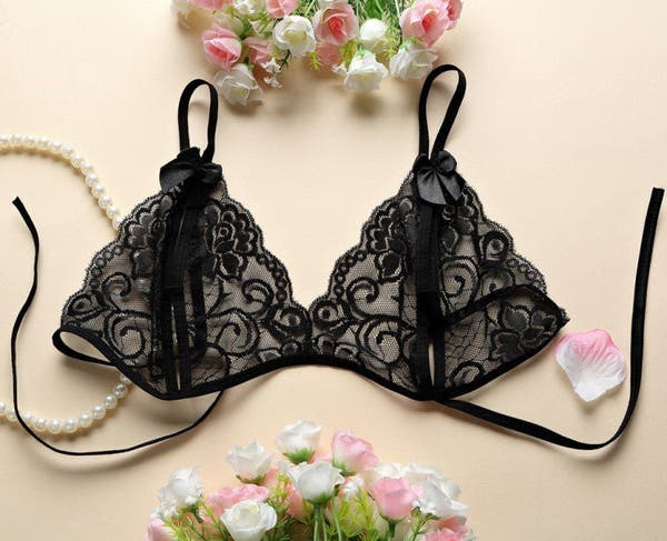Women Lace Tulle Lingerie Set - ROMANCE