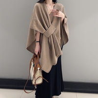 Oversized Knitted Cardigan - Cozy Baggy Coat for Women | Gothic Fashion - ROMANCE