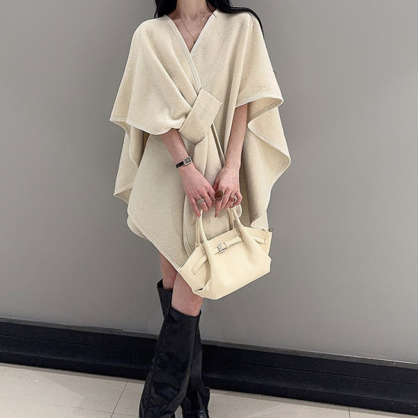 Oversized Knitted Cardigan - Cozy Baggy Coat for Women | Gothic Fashion - ROMANCE