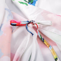 Ice Silk Pajamas for Women - Cooling Summer Sleepwear Set - ROMANCE