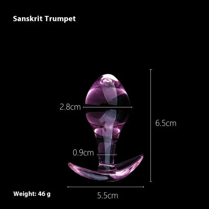 Crystal Glass Stick Transparent For Women - ROMANCE