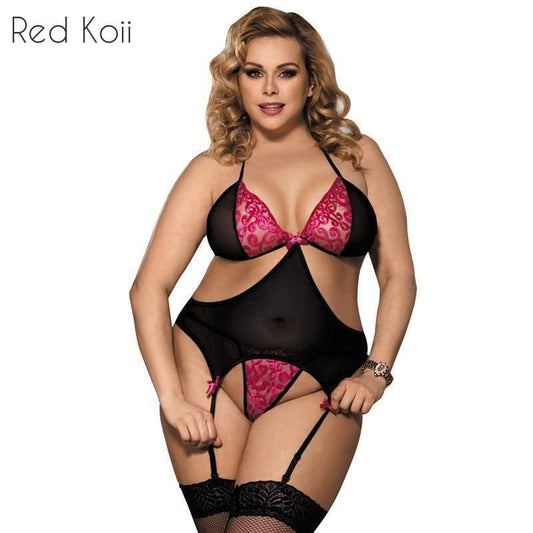 Luxurious Babydoll Lingerie Set - Romantic Bra & Underwear Collection - ROMANCE