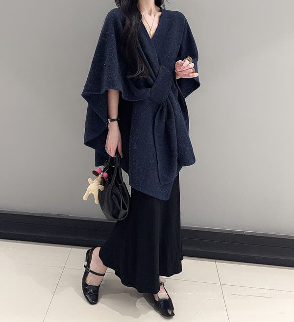 Oversized Knitted Cardigan - Cozy Baggy Coat for Women | Gothic Fashion - ROMANCE
