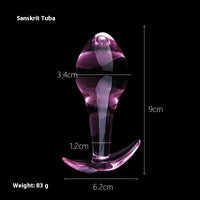 Crystal Glass Stick Transparent For Women - ROMANCE